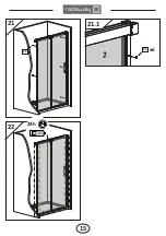 Preview for 15 page of Radaway 380110-01L Assembly Instruction Manual