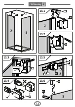 Preview for 11 page of Radaway 380130-71L Assembly Instruction Manual