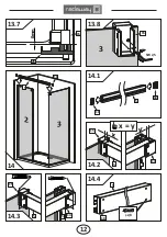 Preview for 12 page of Radaway 380130-71L Assembly Instruction Manual