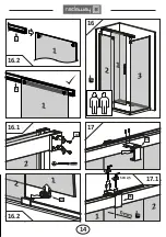 Preview for 14 page of Radaway 380130-71L Assembly Instruction Manual