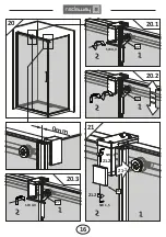 Preview for 16 page of Radaway 380130-71L Assembly Instruction Manual