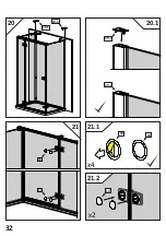 Preview for 32 page of Radaway 384020-01-01L Assembly Instruction Manual