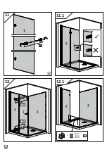 Preview for 12 page of Radaway 384081-01-01L Assembly Instruction Manual