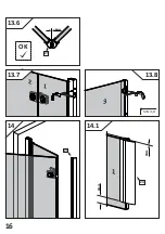 Preview for 16 page of Radaway 384081-01-01L Assembly Instruction Manual