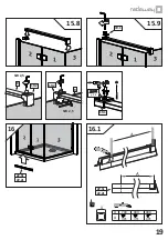 Preview for 19 page of Radaway 384081-01-01L Assembly Instruction Manual