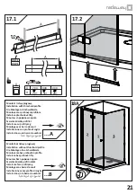 Preview for 21 page of Radaway 384081-01-01L Assembly Instruction Manual