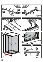 Preview for 22 page of Radaway 384081-01-01L Assembly Instruction Manual