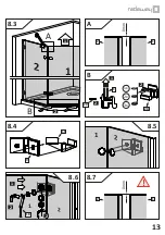 Preview for 13 page of Radaway 385010-54-01L Assembly Instruction Manual