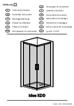 Preview for 1 page of Radaway 387060-01-01L Assembly Instruction Manual