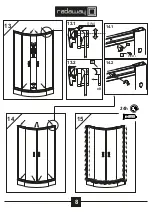 Preview for 8 page of Radaway Afrodyta 1474-71341 Assembly Instruction Manual