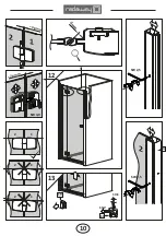 Предварительный просмотр 10 страницы Radaway Almatea DWJ Assembly Instruction Manual