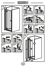 Preview for 11 page of Radaway Almatea DWJ Assembly Instruction Manual