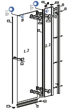 Preview for 3 page of Radaway Almatea KDD Assembly Instruction Manual