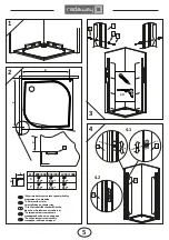 Preview for 5 page of Radaway Almatea KDD Assembly Instruction Manual