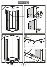 Preview for 6 page of Radaway Almatea KDD Assembly Instruction Manual