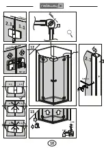 Preview for 10 page of Radaway Almatea KDD Assembly Instruction Manual