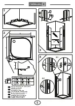 Preview for 5 page of Radaway Almatea KDJ Assembly Instruction Manual