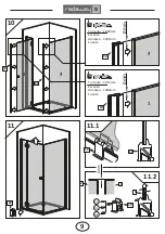 Preview for 9 page of Radaway Almatea KDJ Assembly Instruction Manual