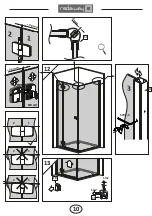 Preview for 10 page of Radaway Almatea KDJ Assembly Instruction Manual