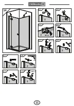 Preview for 11 page of Radaway Almatea KDJ Assembly Instruction Manual