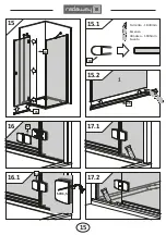 Preview for 15 page of Radaway Almatea KDJ Assembly Instruction Manual