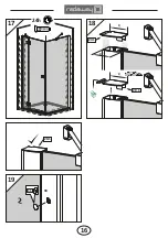 Preview for 16 page of Radaway Almatea KDJ Assembly Instruction Manual