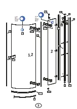 Предварительный просмотр 3 страницы Radaway Almatea P Assembly Instruction Manual