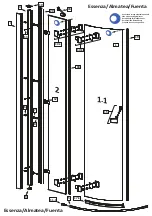 Preview for 2 page of Radaway Almatea PDD Assembly Instruction Manual