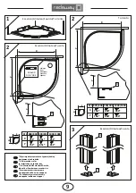 Preview for 9 page of Radaway Almatea PDD Assembly Instruction Manual