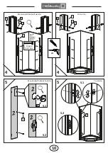 Preview for 10 page of Radaway Almatea PDD Assembly Instruction Manual