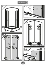 Preview for 12 page of Radaway Almatea PDD Assembly Instruction Manual