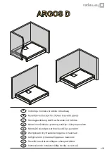 Radaway ARGOS D Assembly Instruction Manual предпросмотр