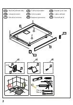 Предварительный просмотр 2 страницы Radaway ARGOS D Assembly Instruction Manual