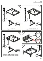 Предварительный просмотр 11 страницы Radaway ARGOS D Assembly Instruction Manual