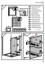 Preview for 7 page of Radaway Arta DWD+S Assembly Instruction Manual