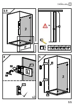 Preview for 11 page of Radaway Arta DWD+S Assembly Instruction Manual