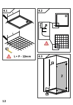 Preview for 12 page of Radaway Arta DWD+S Assembly Instruction Manual