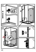 Preview for 14 page of Radaway Arta DWD+S Assembly Instruction Manual