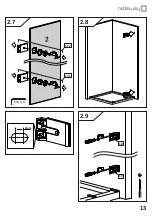 Preview for 14 page of Radaway Arta KDJ I Assembly Instruction Manual