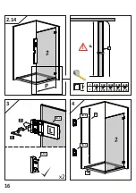 Preview for 17 page of Radaway Arta KDJ I Assembly Instruction Manual