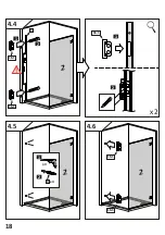 Preview for 19 page of Radaway Arta KDJ I Assembly Instruction Manual