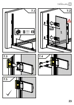 Preview for 24 page of Radaway Arta KDJ I Assembly Instruction Manual