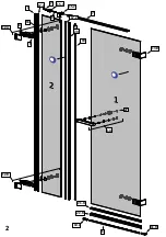 Preview for 2 page of Radaway Arta KDS II Assembly Instruction Manual