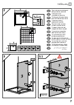 Preview for 7 page of Radaway Arta KDS II Assembly Instruction Manual