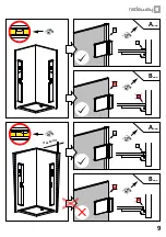 Preview for 9 page of Radaway Arta KDS II Assembly Instruction Manual