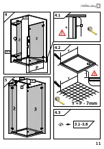 Preview for 11 page of Radaway Arta KDS II Assembly Instruction Manual