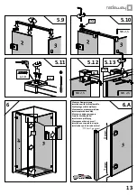 Preview for 13 page of Radaway Arta KDS II Assembly Instruction Manual