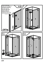 Preview for 14 page of Radaway Arta KDS II Assembly Instruction Manual