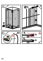 Preview for 16 page of Radaway Arta KDS II Assembly Instruction Manual