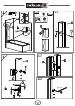 Предварительный просмотр 4 страницы Radaway Carena PNJ Assembly Instruction Manual